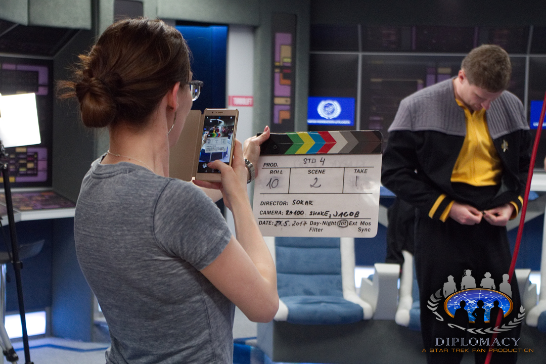 Star Trek Diplomacy: Shooting of the 4th episode