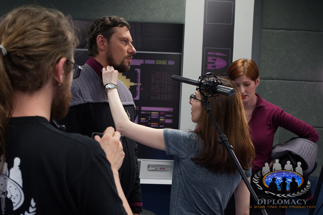 Star Trek Diplomacy: Shooting of the 4th episode