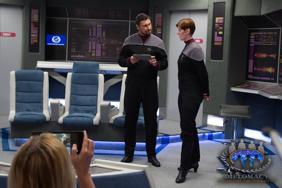 Star Trek Diplomacy: Shooting of the 4th episode