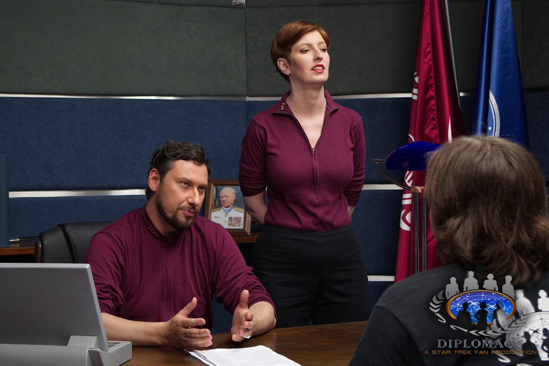 Star Trek Diplomacy: Shooting of the 4th episode