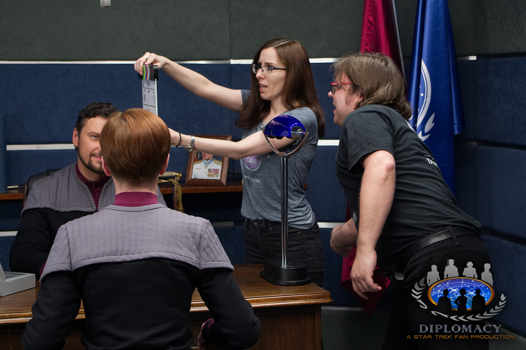 Star Trek Diplomacy: Shooting of the 4th episode