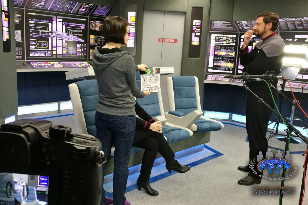 Star Trek Diplomacy: Shooting of the 3rd episode