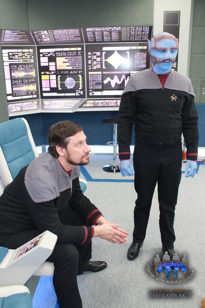 Star Trek Diplomacy: Shooting of the 3rd episode