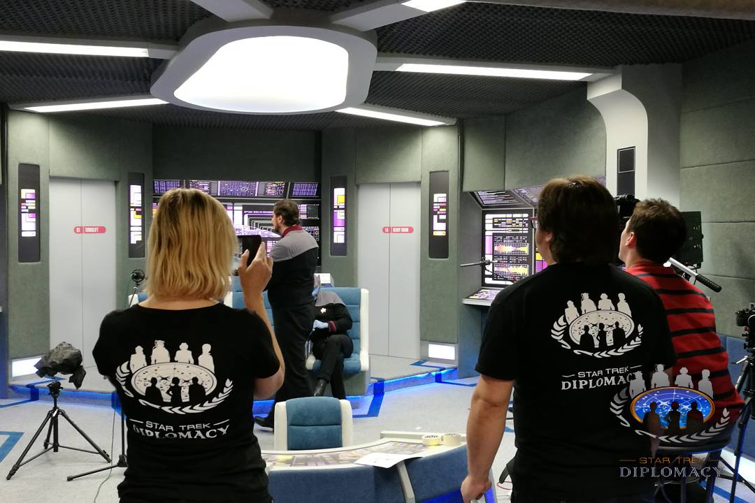 Star Trek Diplomacy: Shooting of the 3rd episode