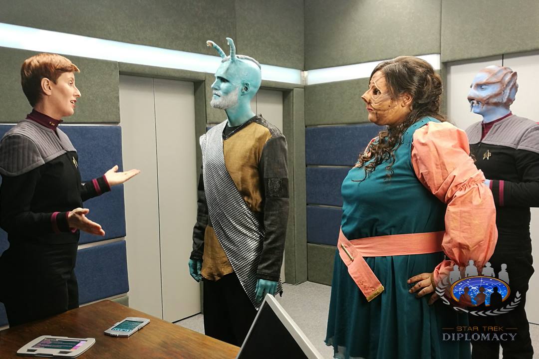 Star Trek Diplomacy: Shooting of the 3rd episode
