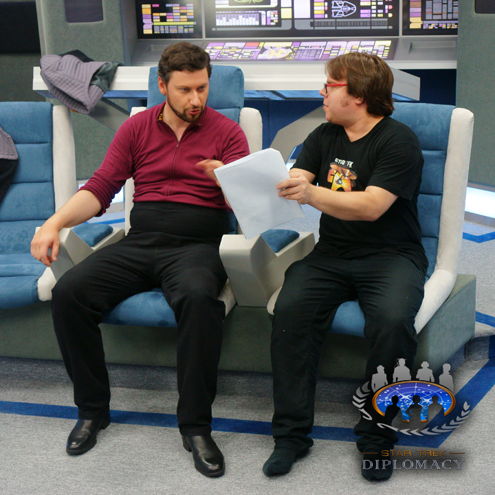 Star Trek Diplomacy: Shooting of the 2nd episode