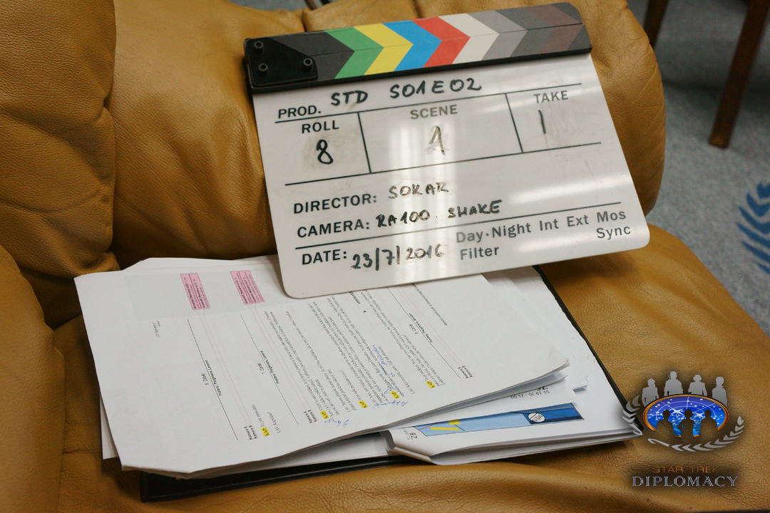 Star Trek Diplomacy: Shooting of the 2nd episode