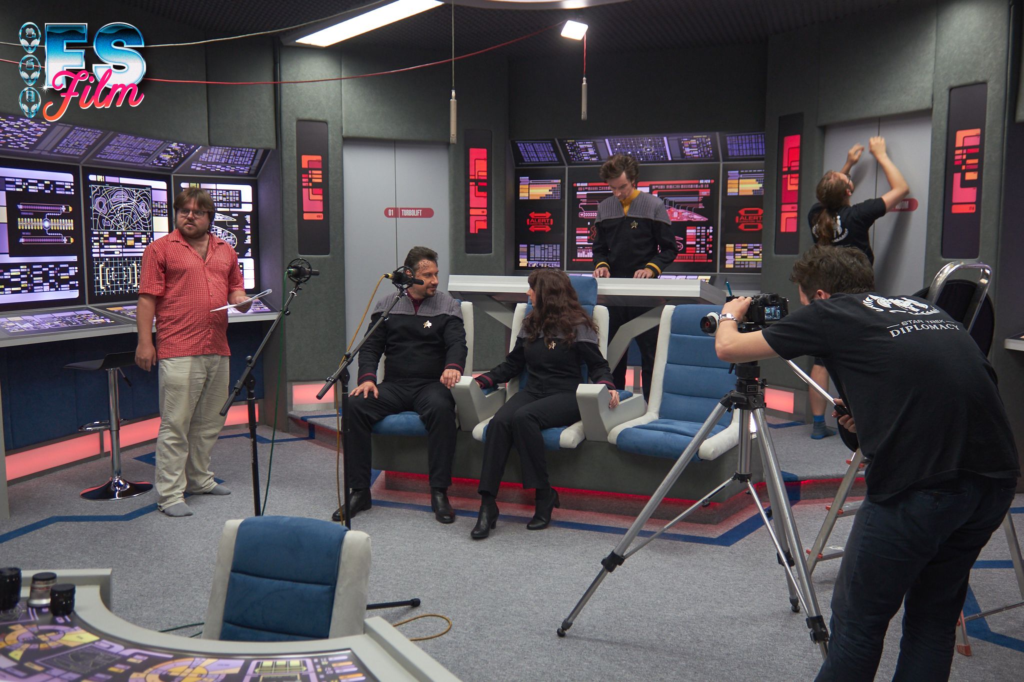 Gambit Of The Ancient Ones, A Star Trek Fan Production: Shooting