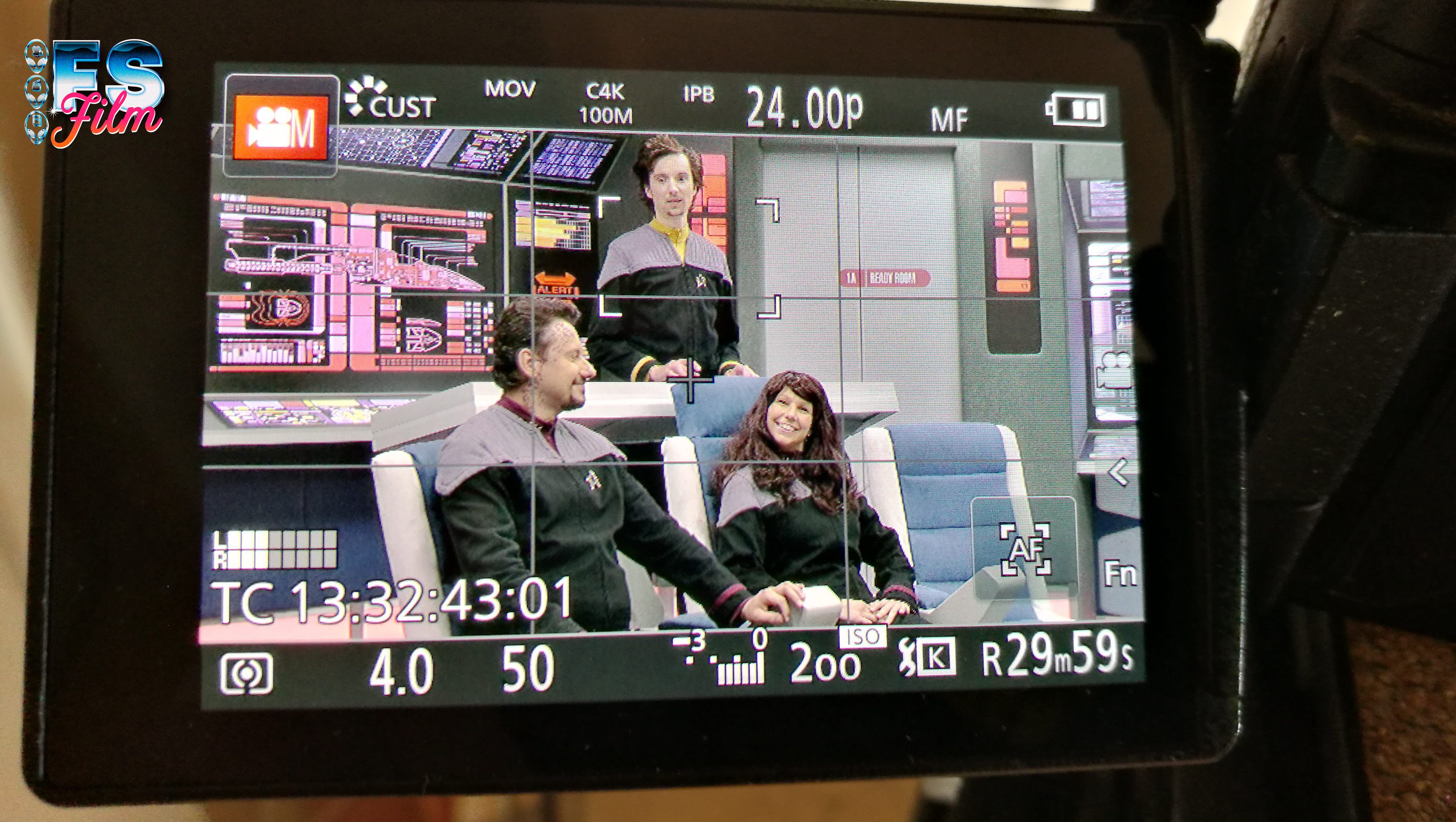 Gambit Of The Ancient Ones, A Star Trek Fan Production: Shooting