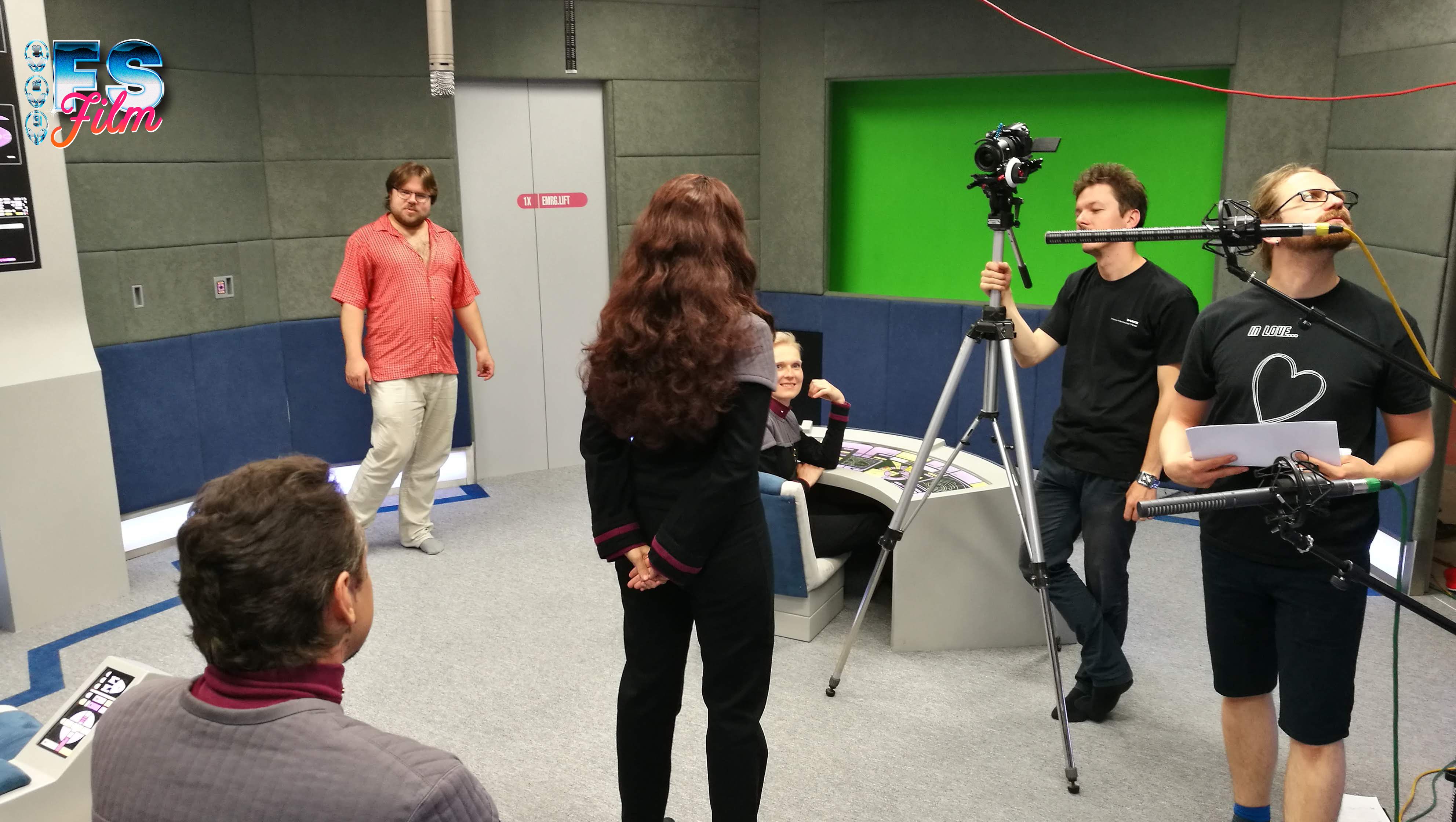 Gambit Of The Ancient Ones, A Star Trek Fan Production: Shooting