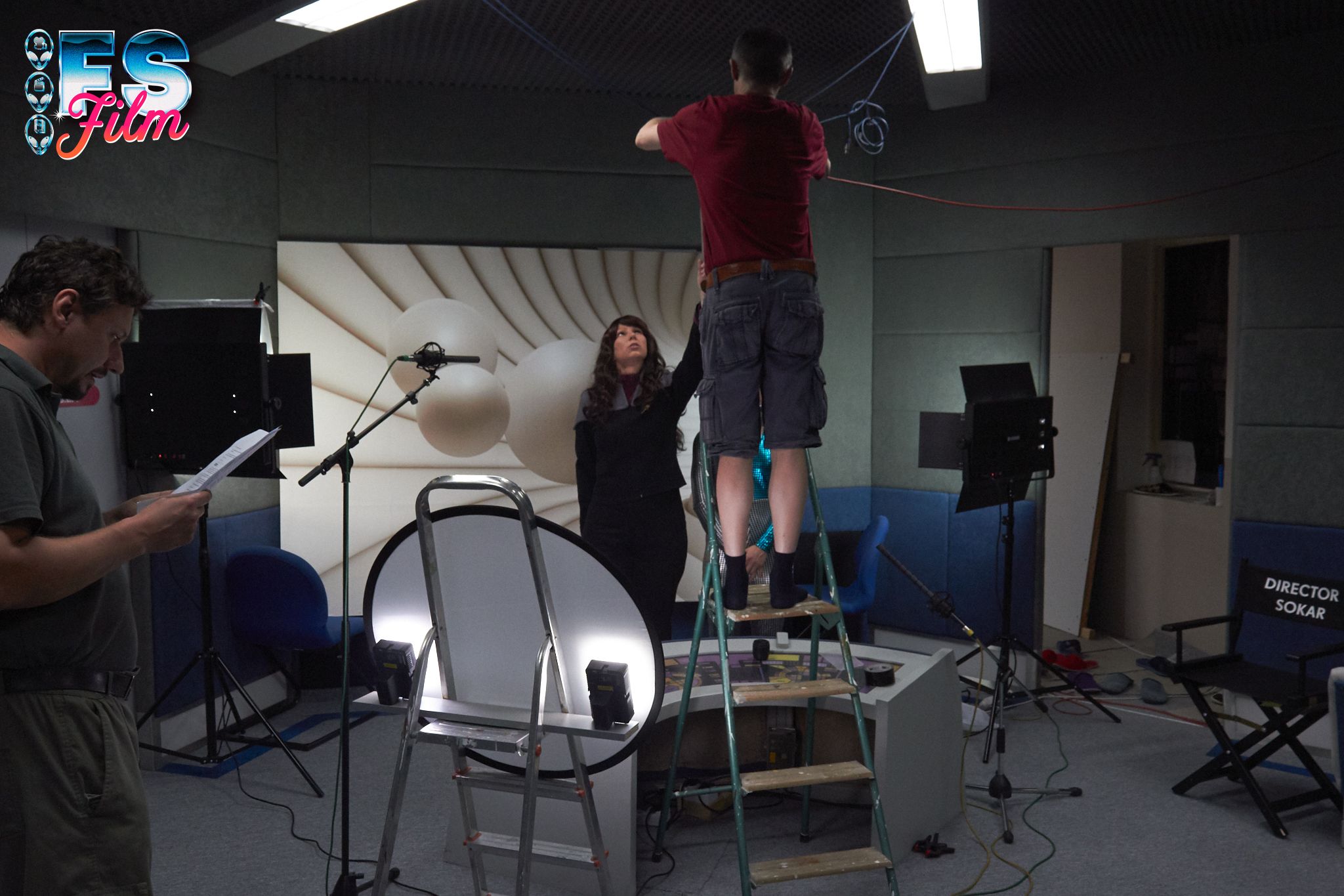 Gambit Of The Ancient Ones, A Star Trek Fan Production: Shooting