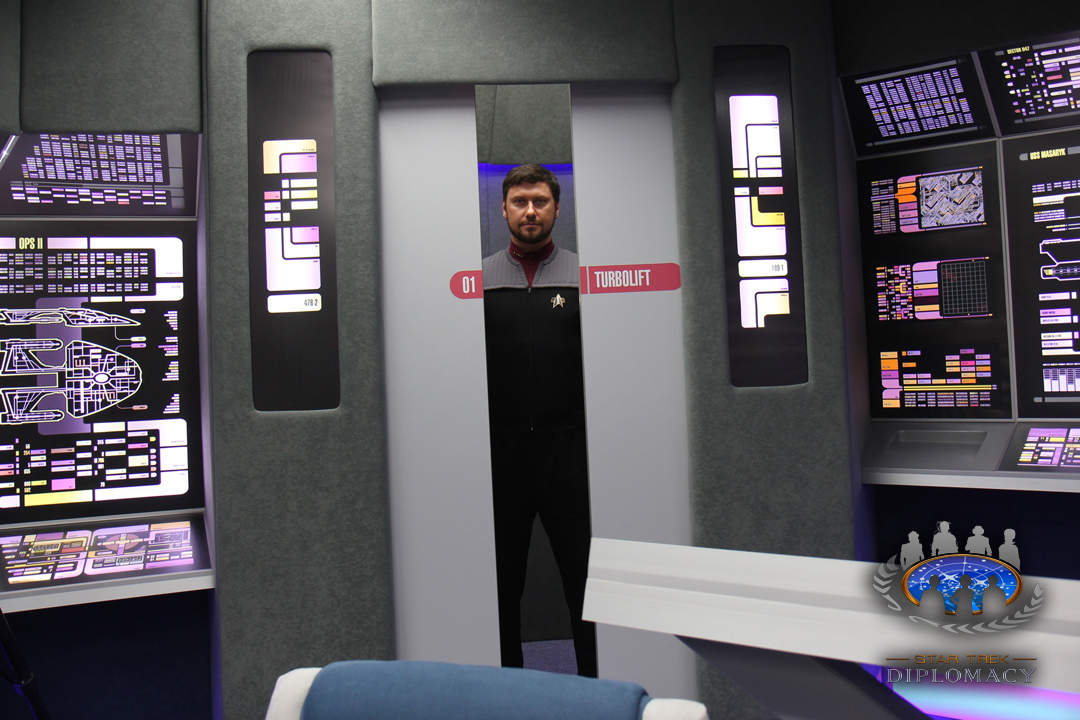 Star Trek Diplomacy: Shooting of the 1st episode