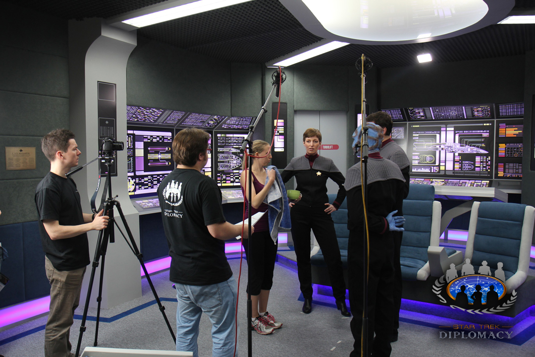 Star Trek Diplomacy: Shooting of the 1st episode