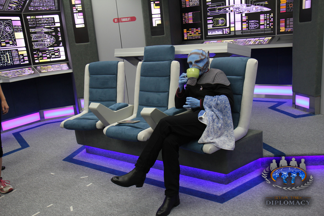 Star Trek Diplomacy: Shooting of the 1st episode