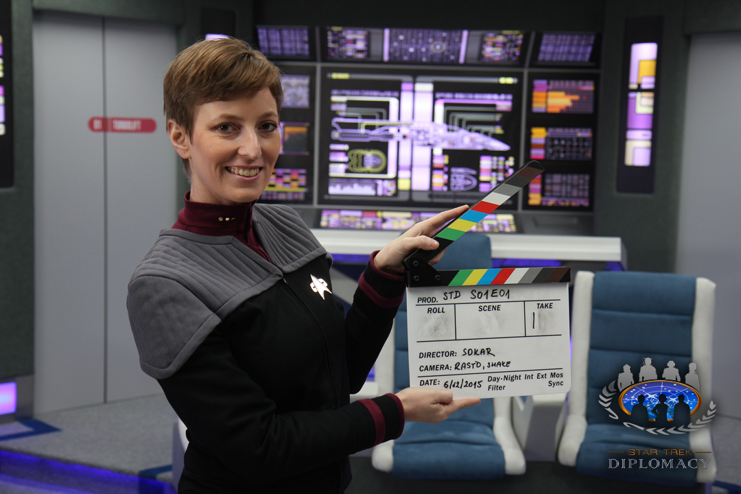Star Trek Diplomacy: Shooting of the 1st episode
