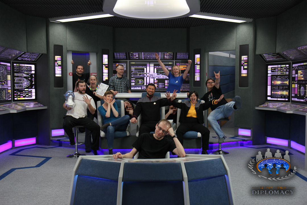 Star Trek Diplomacy: Shooting of the 1st episode
