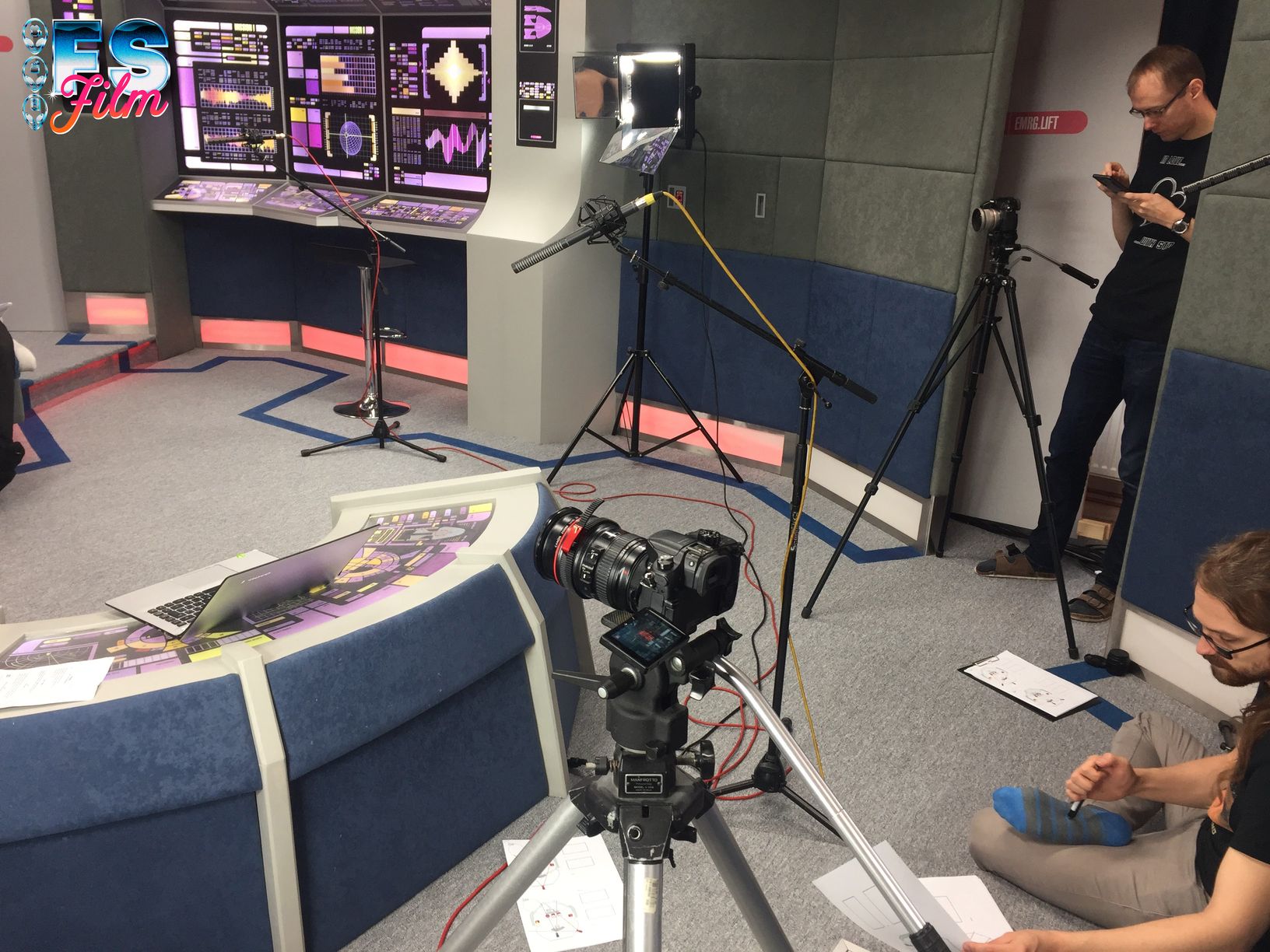 Patriot, A Star Trek Fan Production: Shooting