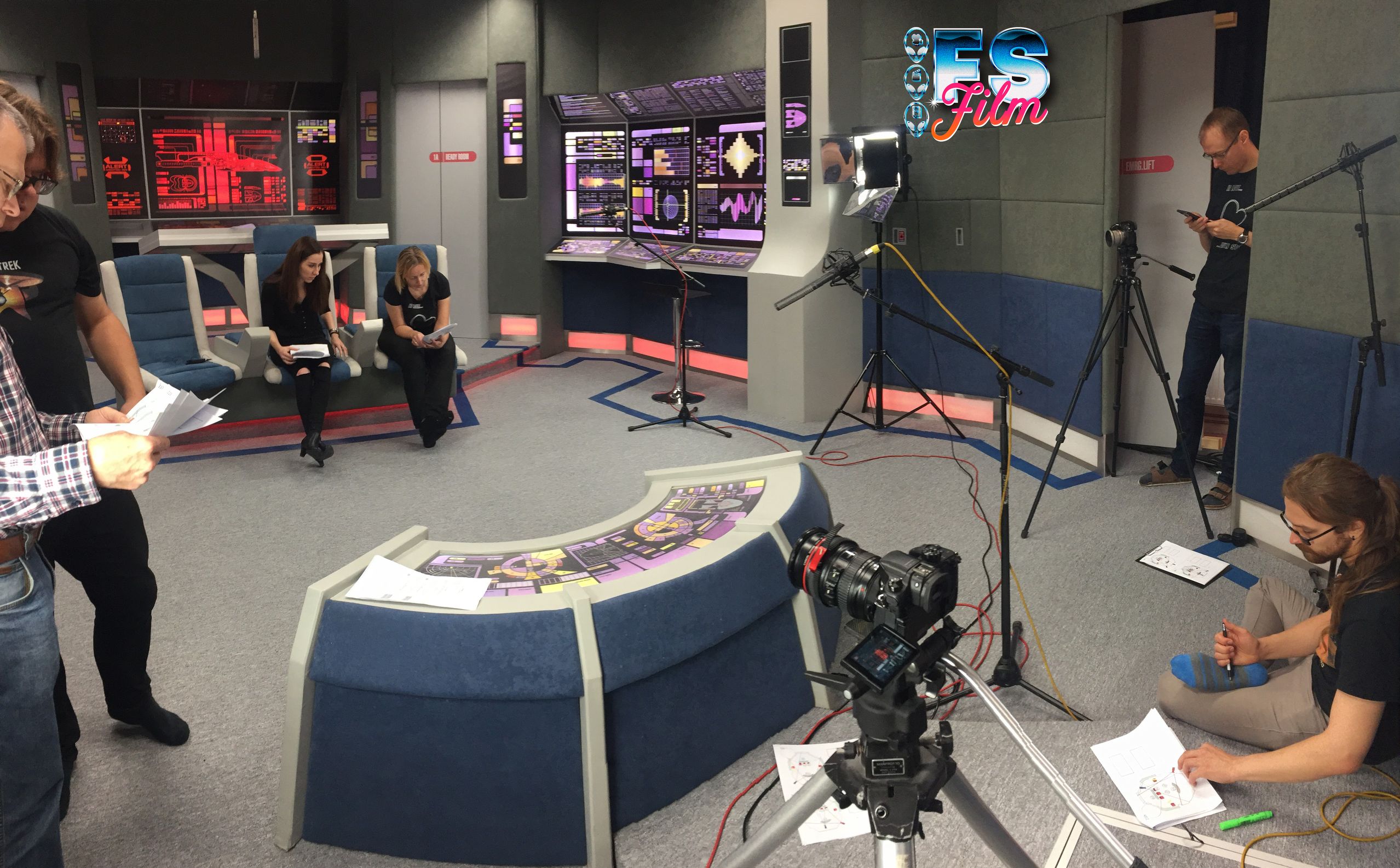 Patriot, A Star Trek Fan Production: Shooting