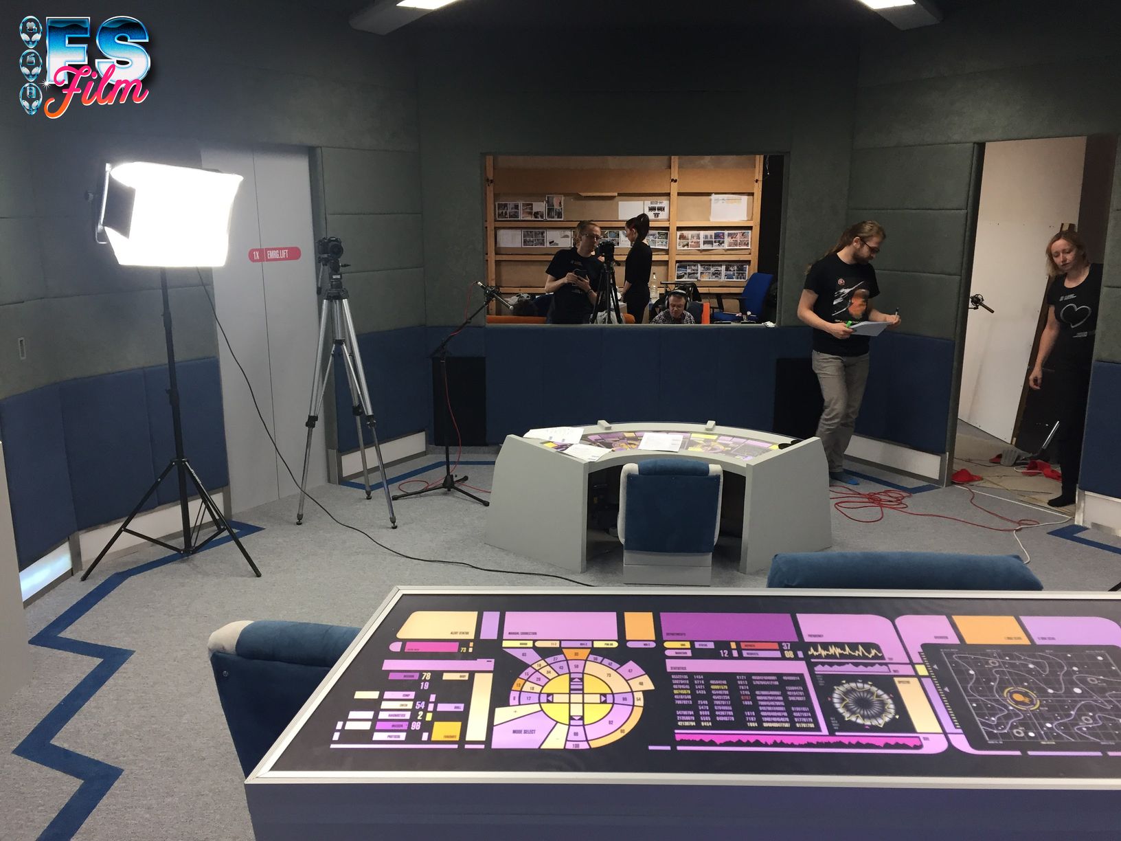 Patriot, A Star Trek Fan Production: Shooting