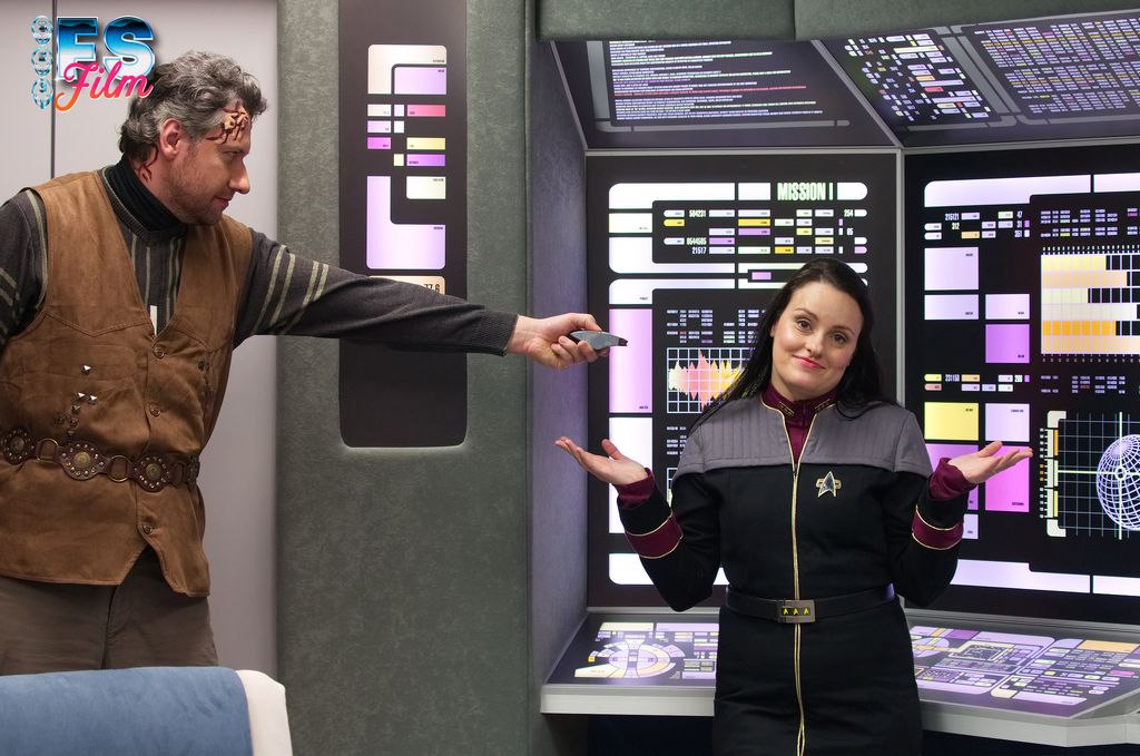 Patriot, A Star Trek Fan Production: Shooting