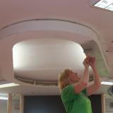 Tmelení a barvení stropního osvětlení | Puttying and painting the ceiling lights
